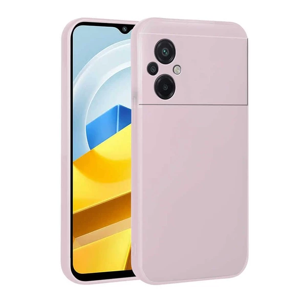 Smcase Xiaomi Poco M5 Kılıf Kamera Korumalı Premier Silikon - Resim 2