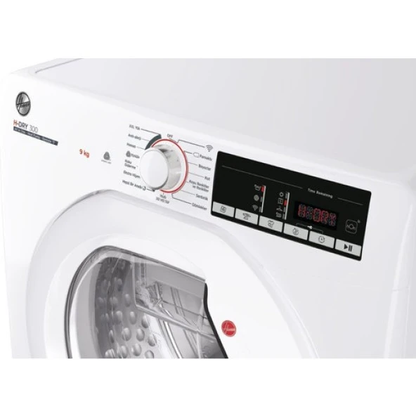 Hoover HLEH9A2TE-17 9 Kg Wi-Fi + Bluetooth Bağlantılı Isı Pompalı Kurutma Makinesi - 7