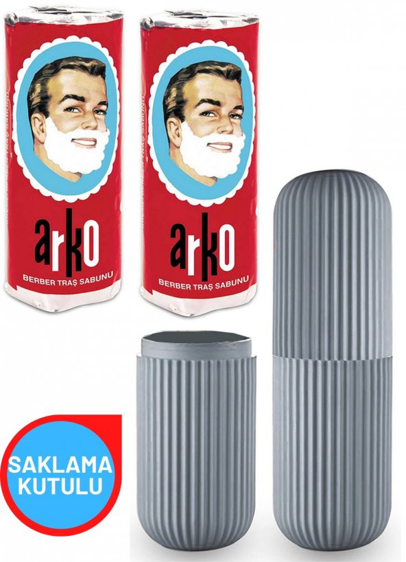 2 Adet Kutulu Tıraş Sabunu Seti