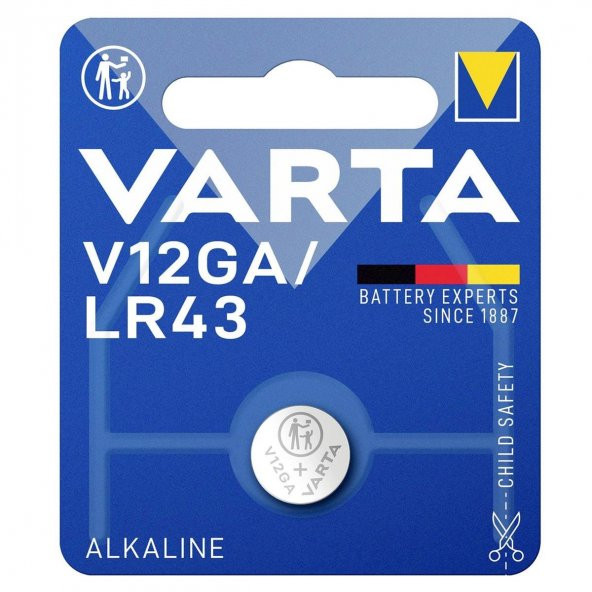 Varta 4278 V12GA Alkalin Pil