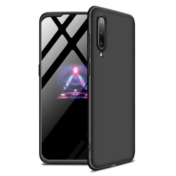 Smcase Xiaomi Mi9 SE Kılıf 360 Ays zore Sert Rubber Kapak