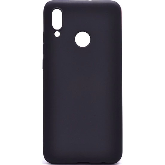 Smcase Huawei Y6 2019 Lüks Silikon Kılıf  Nano Ekran Koruyucu