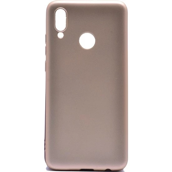Smcase Huawei Y6 2019 Lüks Silikon Kılıf  Nano Ekran Koruyucu - Resim 3
