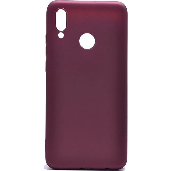 Smcase Huawei Y6 2019 Lüks Silikon Kılıf  Nano Ekran Koruyucu - Resim 9