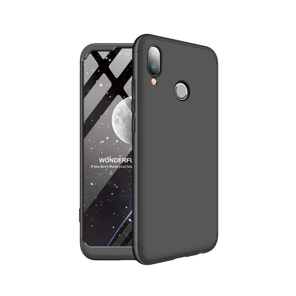 Smcase Samsung Galaxy A20 Kılıf 360 Ays zore Sert Rubber Kapak