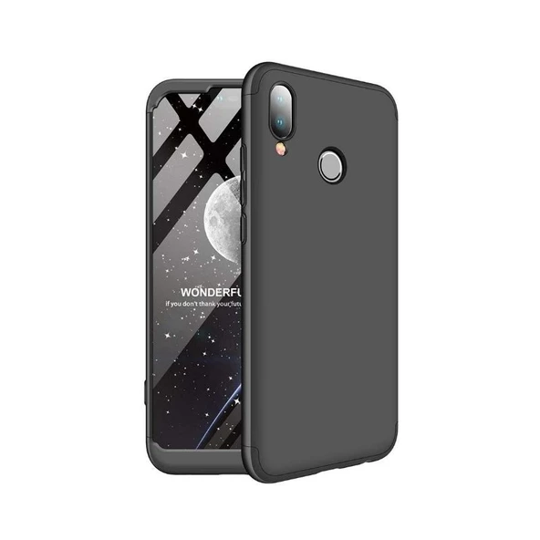 Smcase Samsung Galaxy A20s Kılıf 360 Ays zore Sert Rubber Kapak