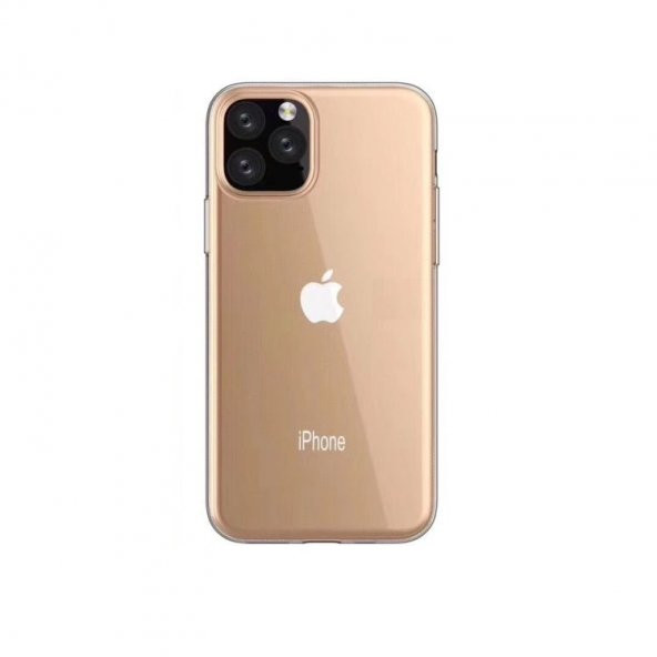 Smcase iPhone 11 Pro Max Kılıf Tpu Silikon  Nano Ekran Koruyucu