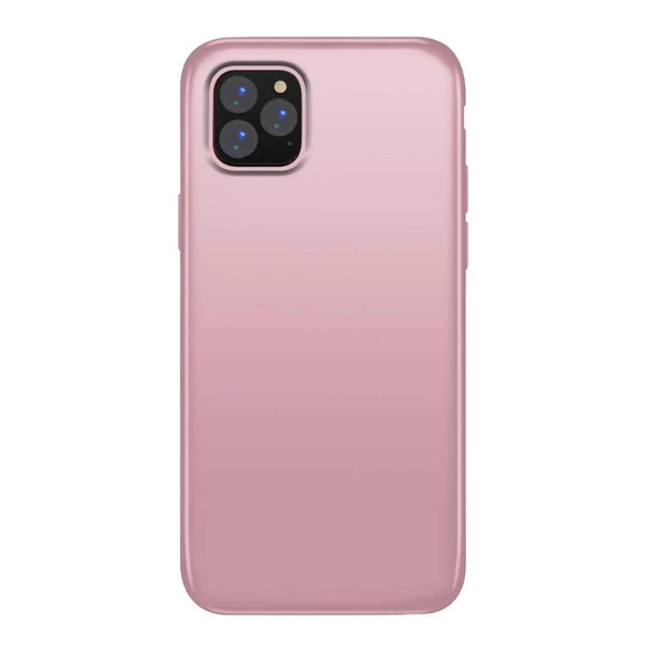 Smcase iPhone 11 Pro Max Kılıf Lüks Silikon - Resim 3