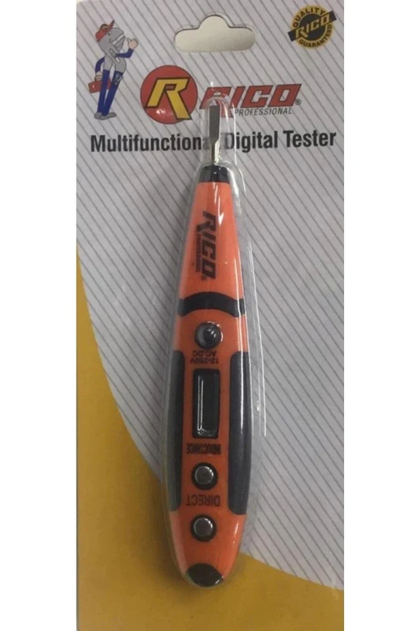 Rico Çok Fonksiyonlu Dijital Kontrol Kalemi Ac Dc Voltaj Kontrol Kalemi - 2