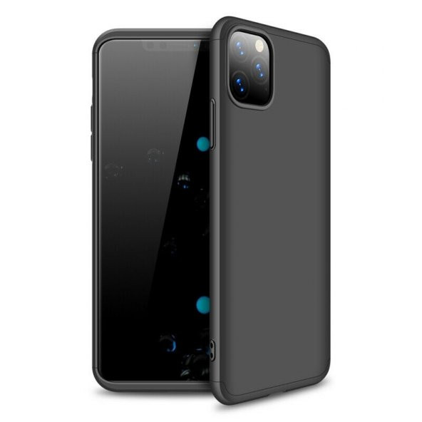 Smcase iPhone 12 Pro Kılıf 360 Ays zore Sert Kapak  Nano Ekran Koruyucu