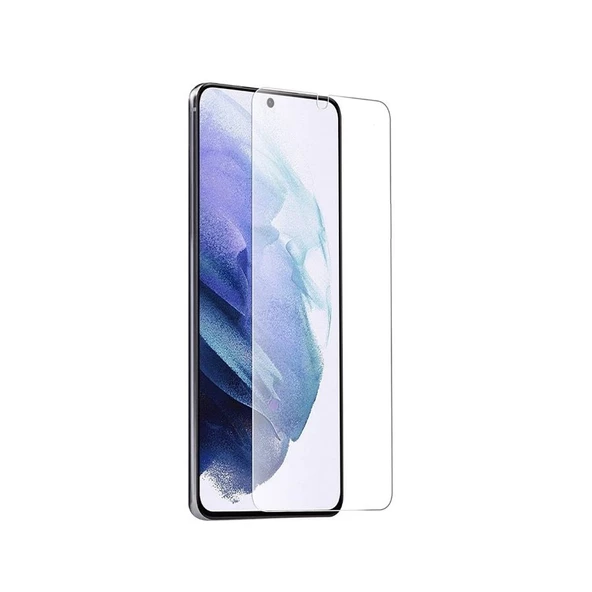Smcase Samsung Galaxy S21 Plus 5G Kılıf Darbe Korumalı Silikon  Nano Ekran Koruyucu - 2