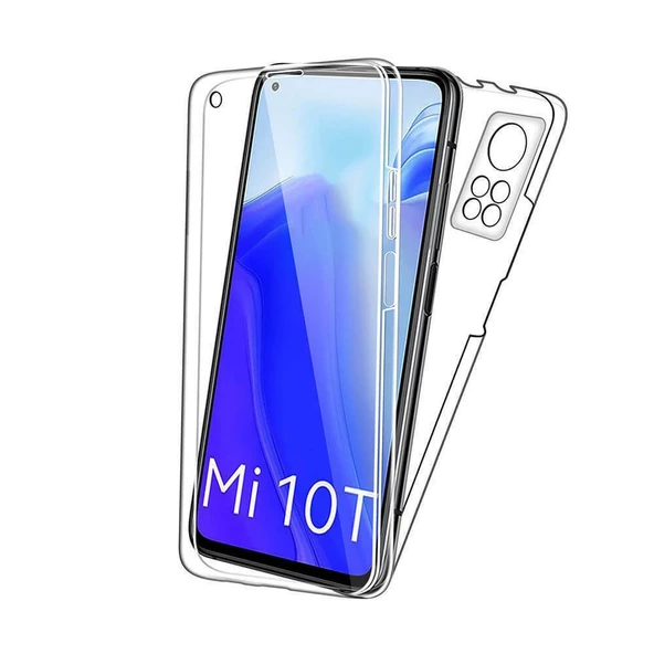 Smcase Xiaomi Mi10T Pro Kılıf Ön Arka 360 Silikon ürün görseli