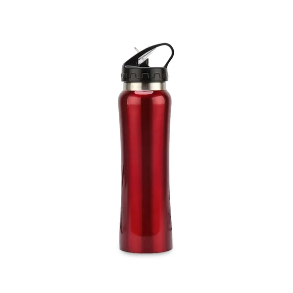 Pipetli Çift Katmanlı Hem Sıcak Hem Soğuk Muhafazalı Termos Sportif Emzikli Matara Suluk 500 ML
