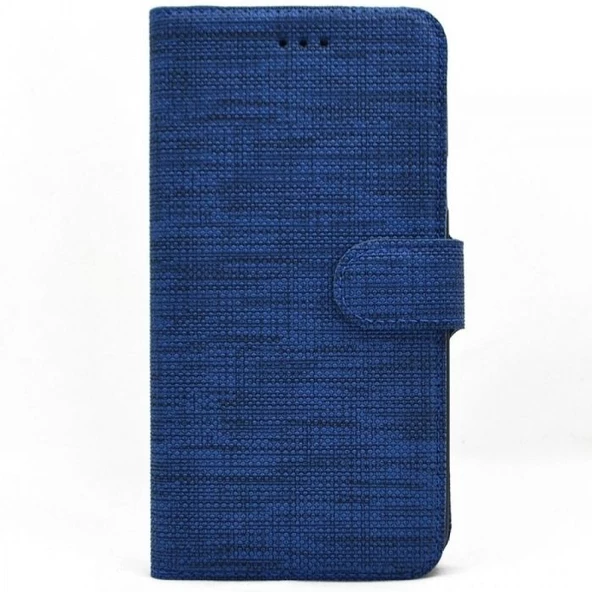 Smcase Xiaomi Redmi 9A Kılıf Kumaş Spor Standlı Cüzdan - 6