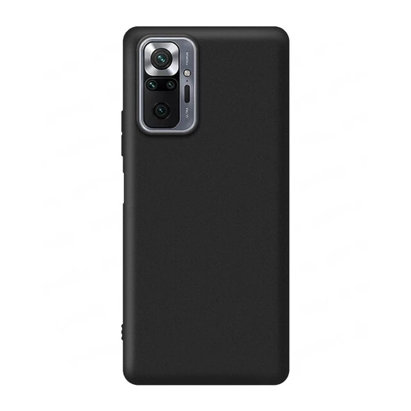 Smcase Xiaomi Redmi Note 10 Pro Kılıf Lüks Mat Silikon  Nano Ekran Koruyucu