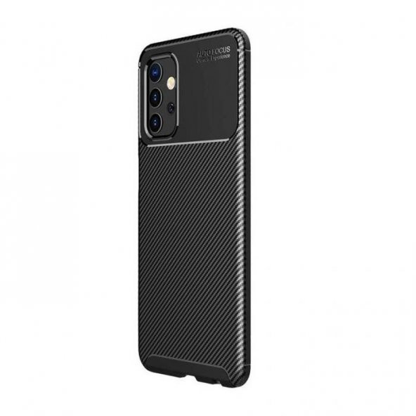 Smcase Samsung Galaxy A32 4G Kılıf Karbon Dokulu Negro Silikon