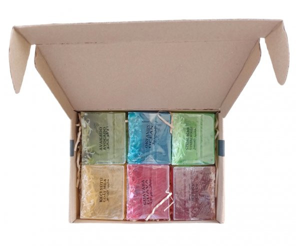 Sabuncu Baba Doğal Sabun Desenli Set 6 LI iss14 - 2