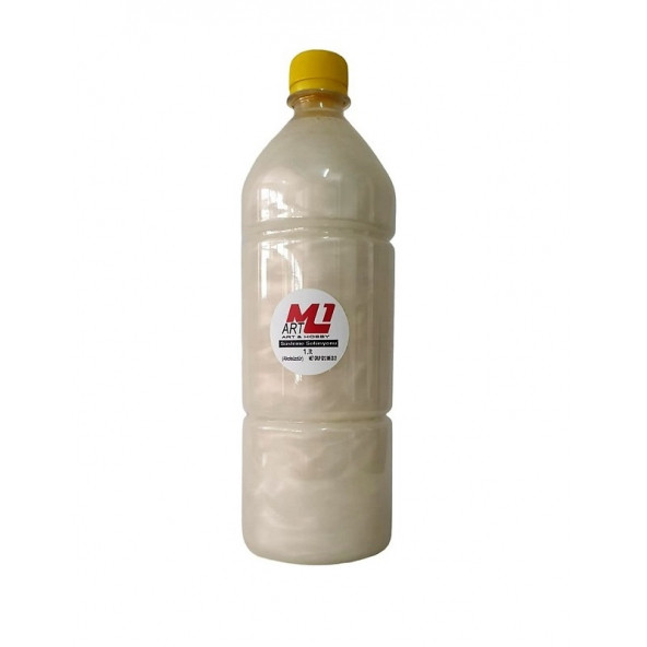 M1 Art Simli Sedef Süsleme Solüsyonu Limon Esanslı 1 Lt (Alkolsüz Kolanya) - 3