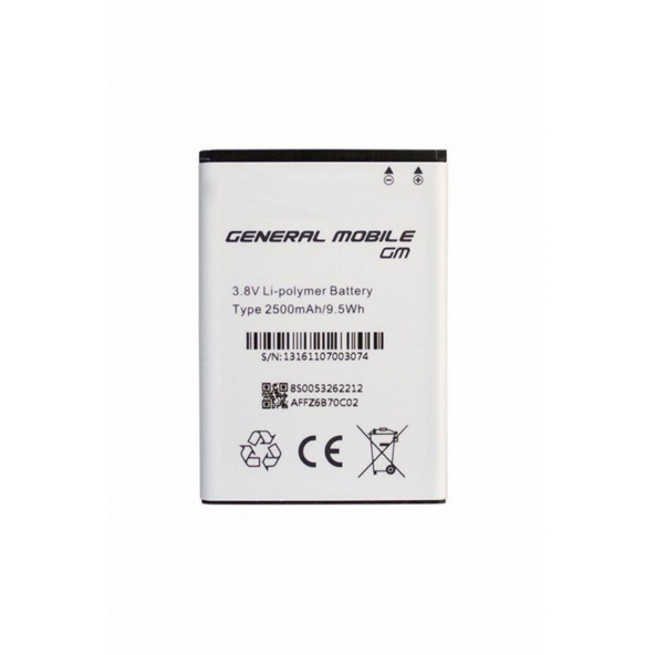 General Mobil Discovery One 4G Gm4 Gm5 Batarya Pil