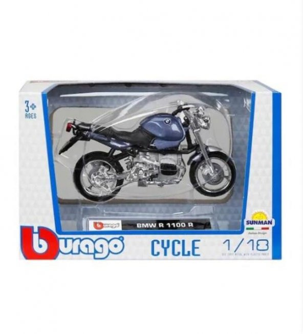 Sunman 1:18 Burago BMW R 1100 R - 2
