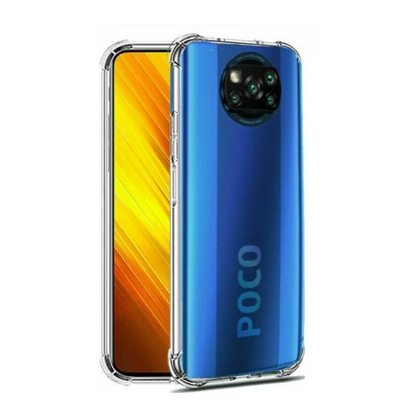 Smcase Xiaomi Poco X3 Pro Kılıf Darbe Korumalı Silikon