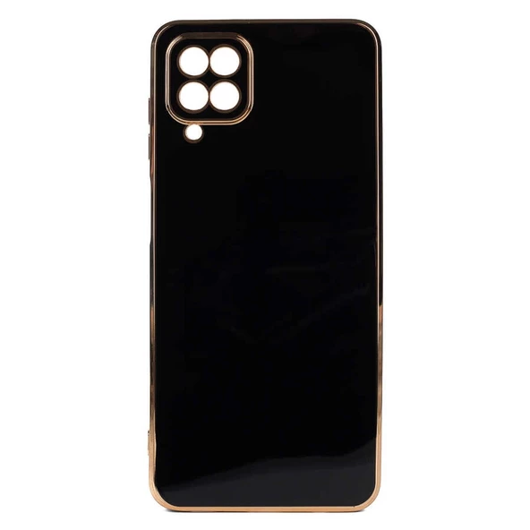 Smcase Samsung Galaxy M12 Kılıf Kamera Korumalı Lazer Bark Silikon