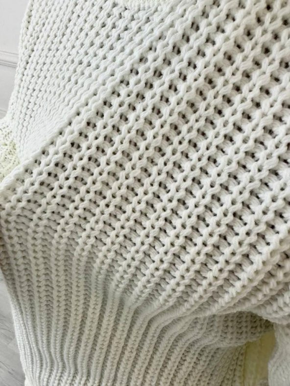 Kazak Tüylenmez Triko Boğazlı Erkek Kazak Balıkçı Yaka Kazak - 8