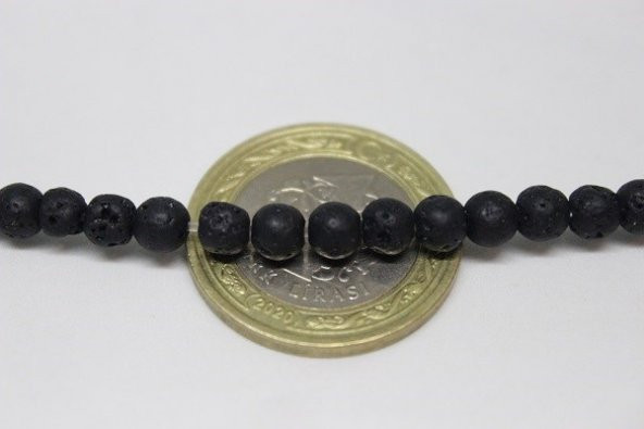 Lav Taşı Dizi 4mm - 3