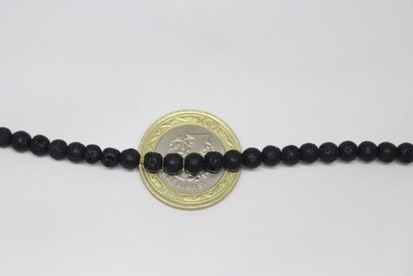 Lav Taşı Dizi 4mm - 4