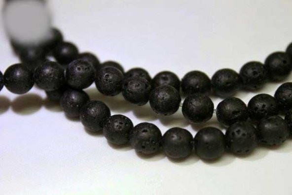 Lav Taşı Dizi 6mm - 2