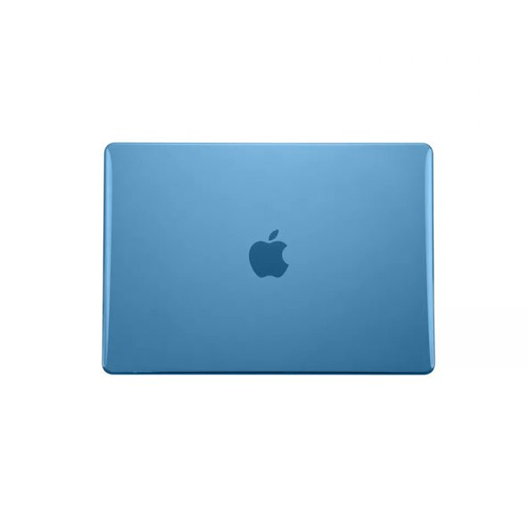 Apple Macbook Pro 14inç M3/M4/Max A3112 A3185 A3401 A2918 A1992 Kılıf Kristal Ön Arka Şeffaf Kapak - 12