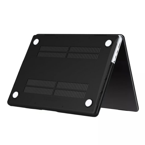 Apple Macbook Pro 16inç M1/M2 A2780 A2485 Kılıf Kristal Ön Arka Şeffaf Kapak - 5