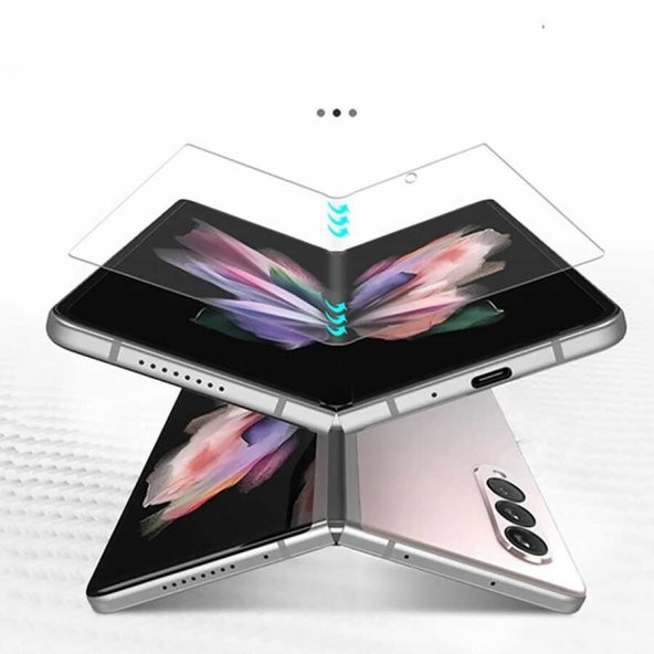 Galaxy Z Fold 4 Zore Narr Tpu Ön Arka Body Ekran Koruyucu - 9