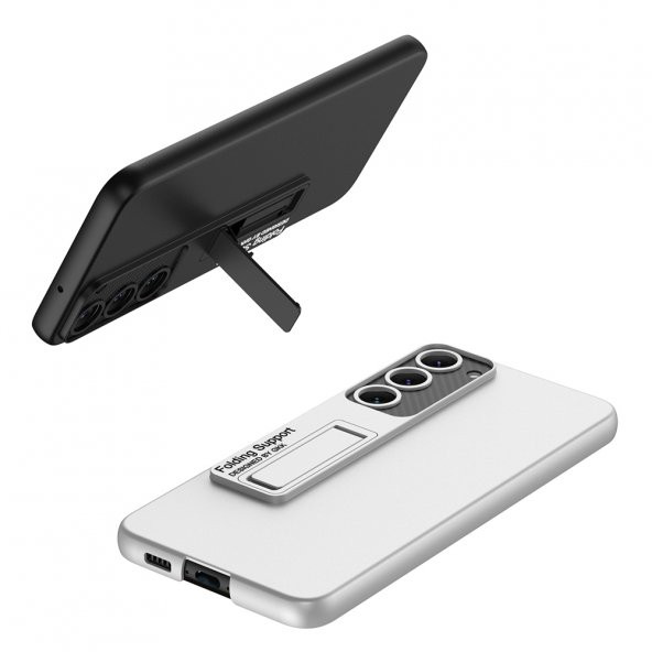 Samsung Galaxy S23 Plus Kılıf Zore Standlı Ays Kapak - 9
