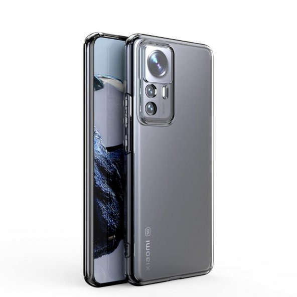 Xiaomi Mi 12T Pro Kılıf Zore Kamera Korumalı Süper Silikon Kapak - 3