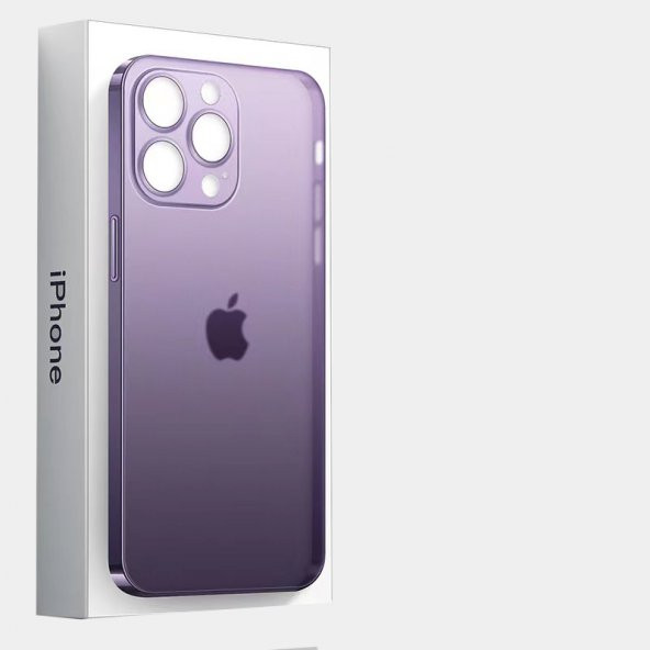 Apple iPhone 14 Pro Max Kılıf Zore Eko PP Kapak - 12