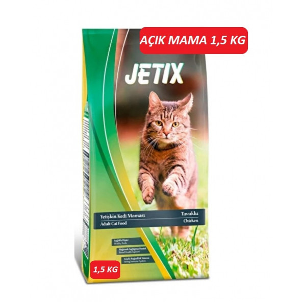 Jetix Tavuklu Yetişkin Kedi Maması 1,5 KG