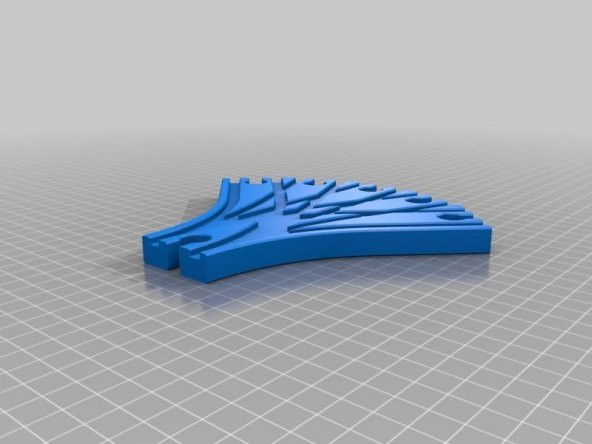 Oyuncak Ahşap Tren Track / Spielzeug Holzeisenbahn Schienen / Weiche Faecher 5Fach / Brio Thomas Ikea Ebay Kompatibel Plastik Aparat - 2