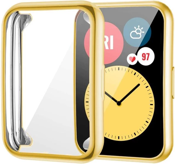 Smcase Huawei Watch Fit 2 Tam Kapatan Gard Ekran Koruyucu - 3