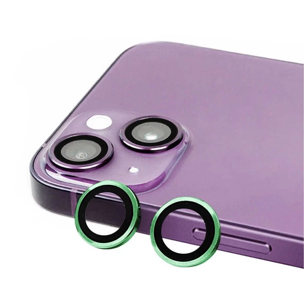 Smcase iPhone 14 CL-07 Kamera Metal Koruyucu - 10