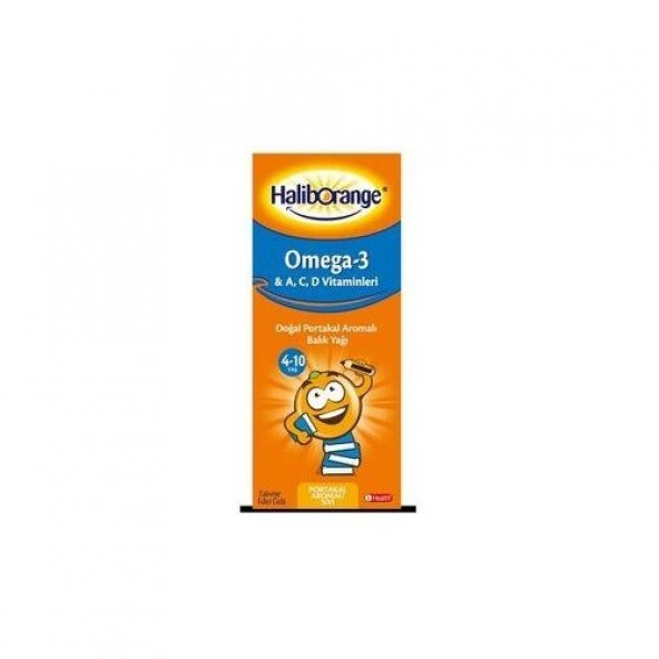 Tab İlaç Haliborange Omega 3 Balık Yağı Şurup 300 ml 8680287030741 - 1