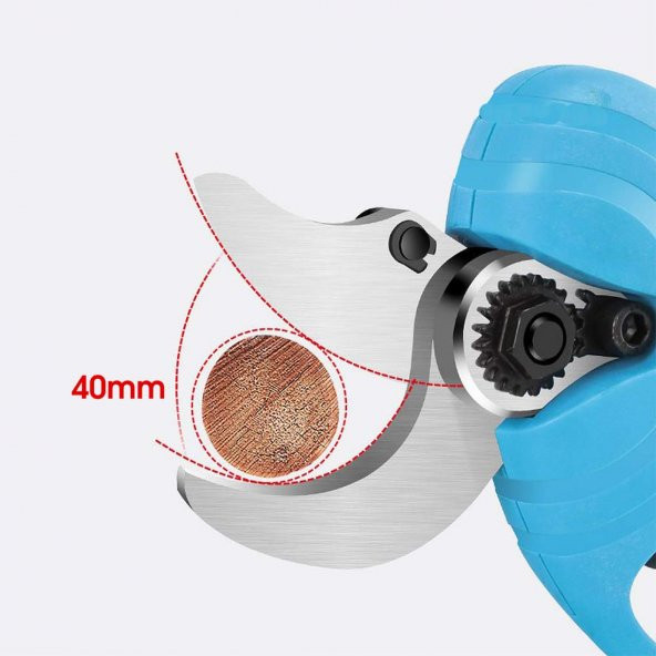 Suca SC 8605 Akülü Şarjlı Budama Makası 40 mm 2 Akülü - 4