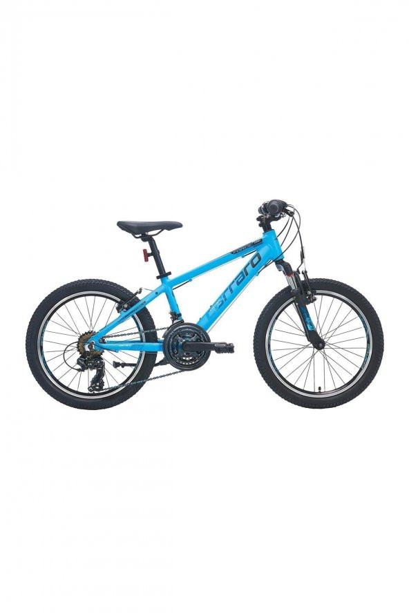 Carraro Force 200 20 Jant Full Shimano aluminyum Çocuk Dağ Bisikleti -Mavi Siyah