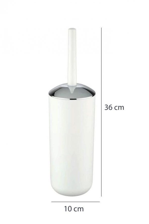 Banyo Aksesuar Seti, Çöp Kovası Seti Beyaz - 5