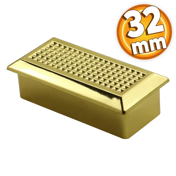Monte Düğme Çekmece Dolap Dolabı Kapak Kulpu Kulbu Plastik Altın Gold Kulpları 32 Mm Mobilya Mutfak