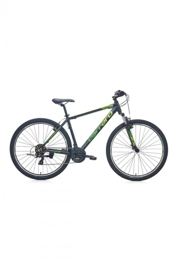 Carraro Force 900 29" jant Shimano 21 Vites Dağ Bisikleti Siyah Yeşil 44 kadro