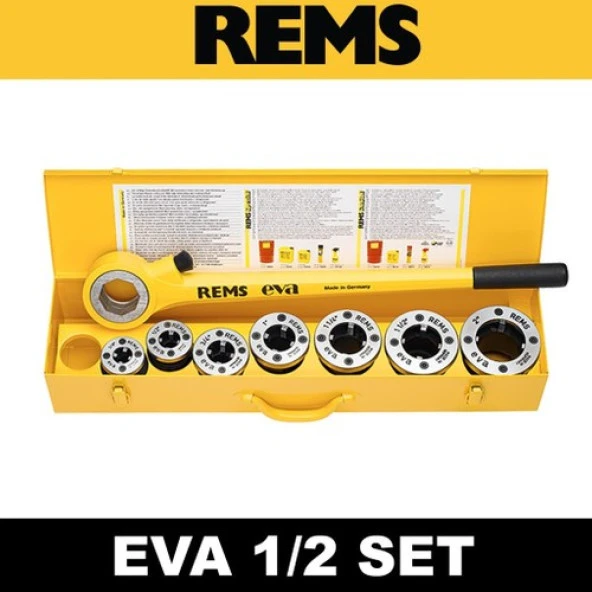 REMS 520017 EVA 1/2'' - SET PAFTA