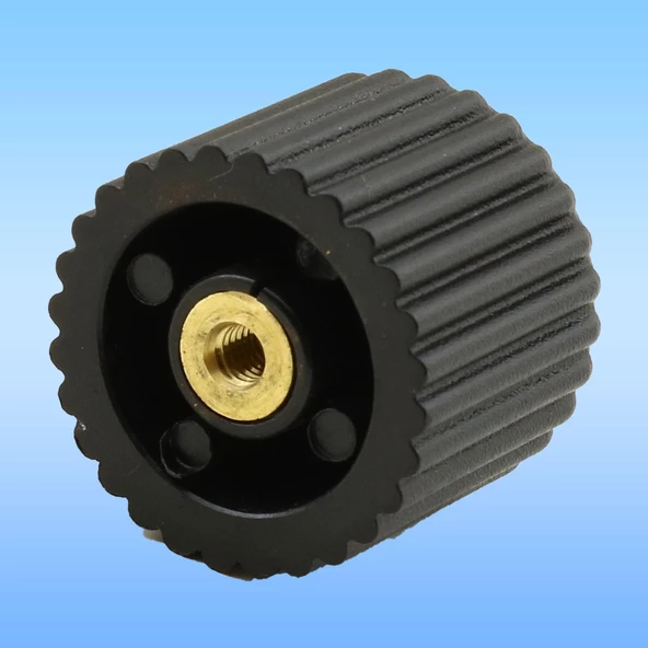 Petra Düğme Dolap Dolabı Çekmece Kulpu Kulpları Kulbu Plastik Füme Tek Vidalı Kulp Mobilya Mutfak - Resim 3