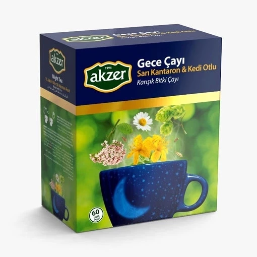 Akzer Gece Karışık Çay 60x1.5gr