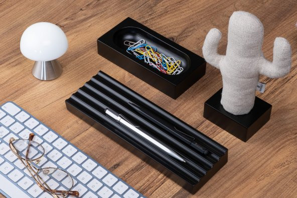 Kayigo Siyah Woody Bej Cactus Üçlü Set - 2